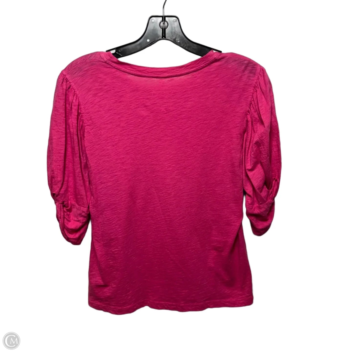 Top Short Sleeve By Velvet By Graham & Spencer In Pink, Size: Xs