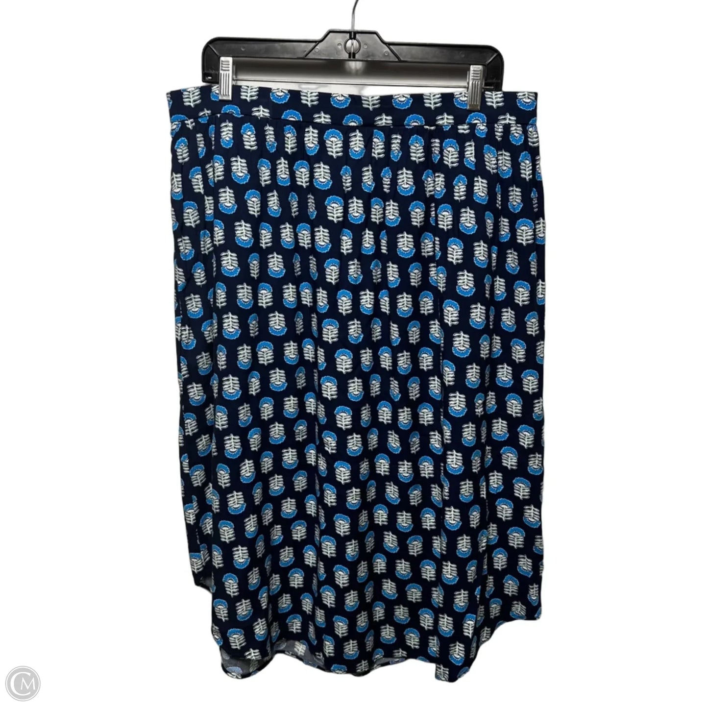 Skirt Midi By J. Crew In Blue, Size: Xl