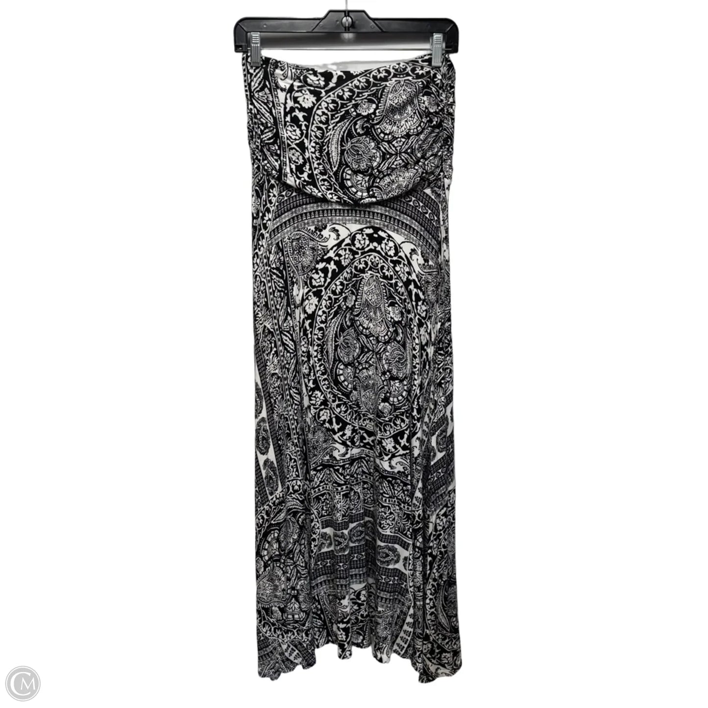 Skirt Maxi By Maeve In Black & White, Size: S