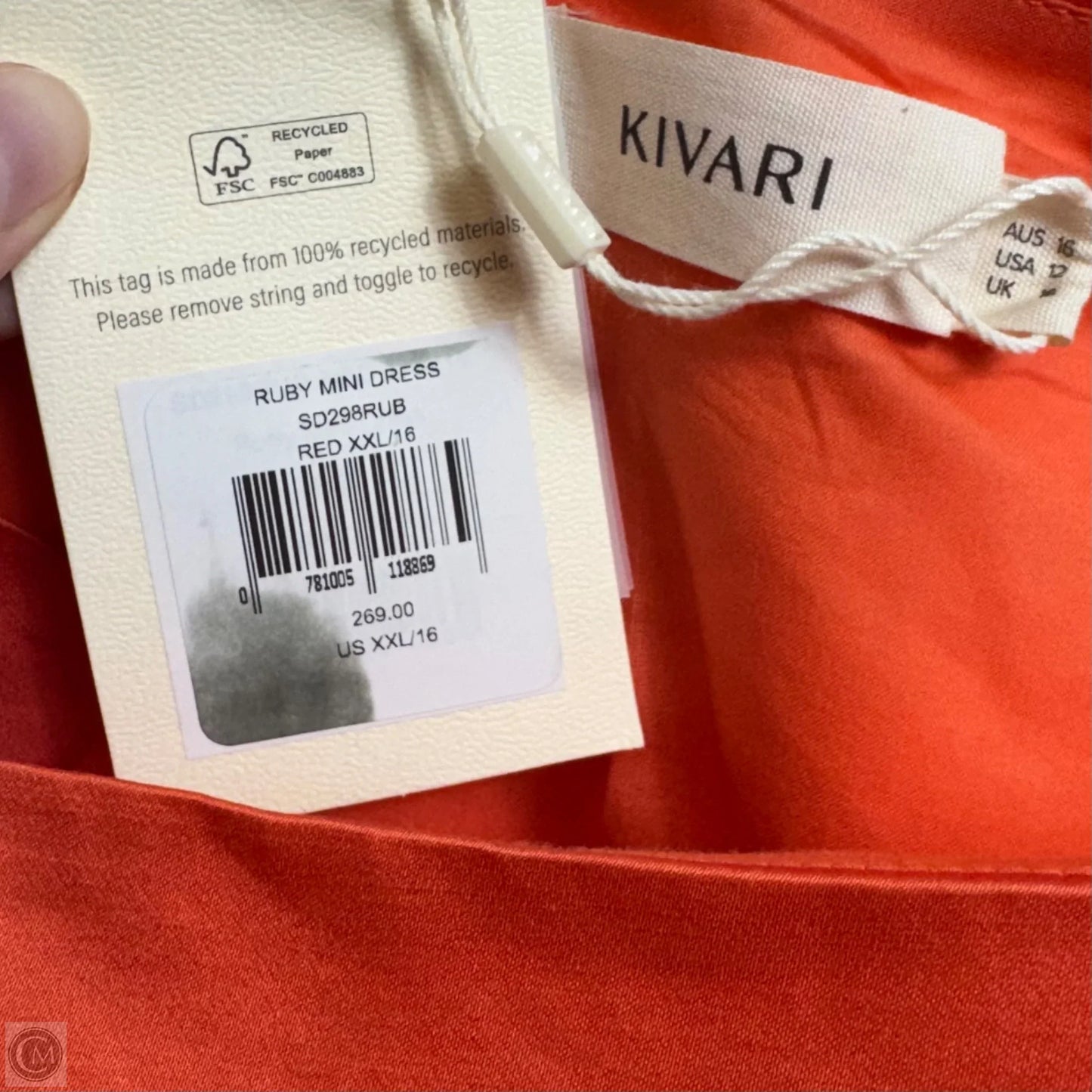 Ruby Dress Casual Short By Kivari In Floral Print, Size: 12