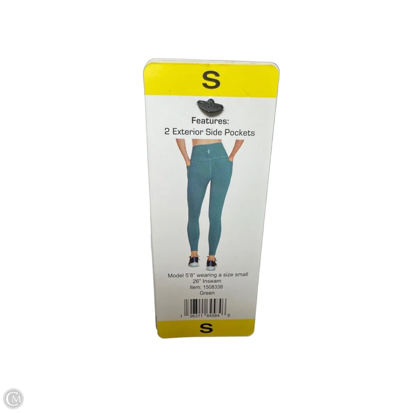 Goflex High waisted Athletic Leggings By Skechers In Teal, Size: S