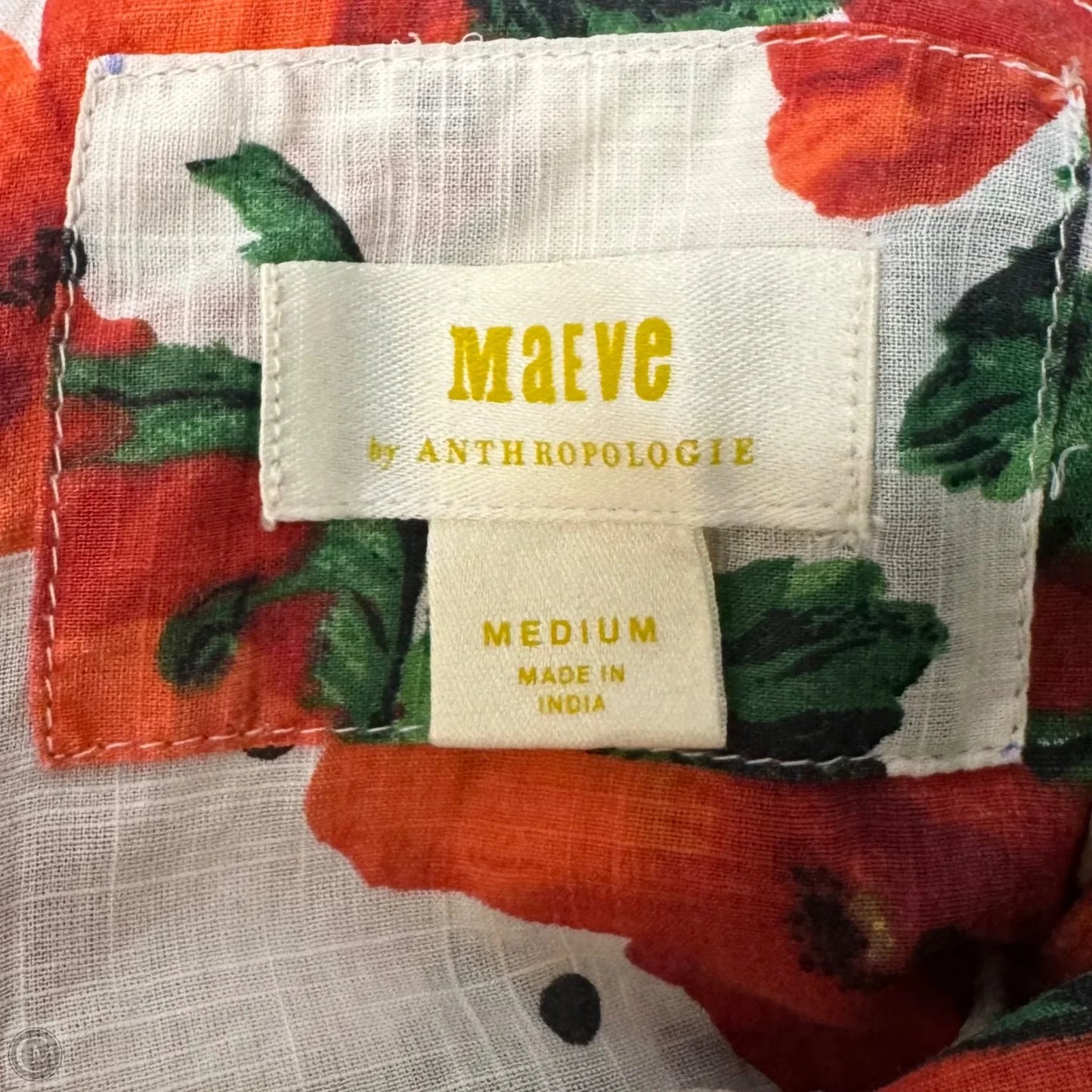Dress Casual Short By Maeve In Floral Print, Size: M