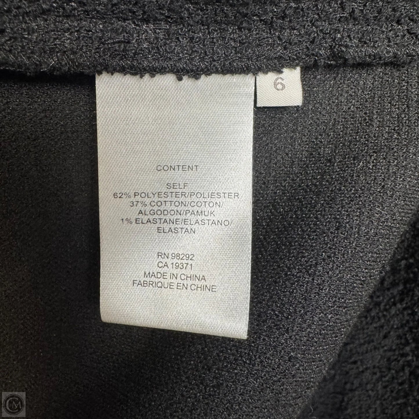 Boucle Knit Sculpted Dress By Tibi In Black, Size: 6