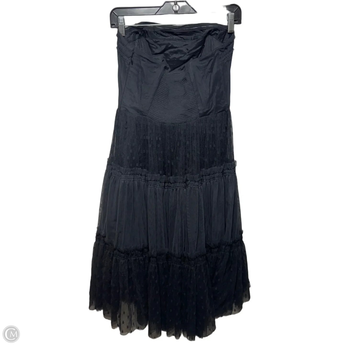 Strapless Dress Party Short By Moulinette Soeurs In Black, Size: 8