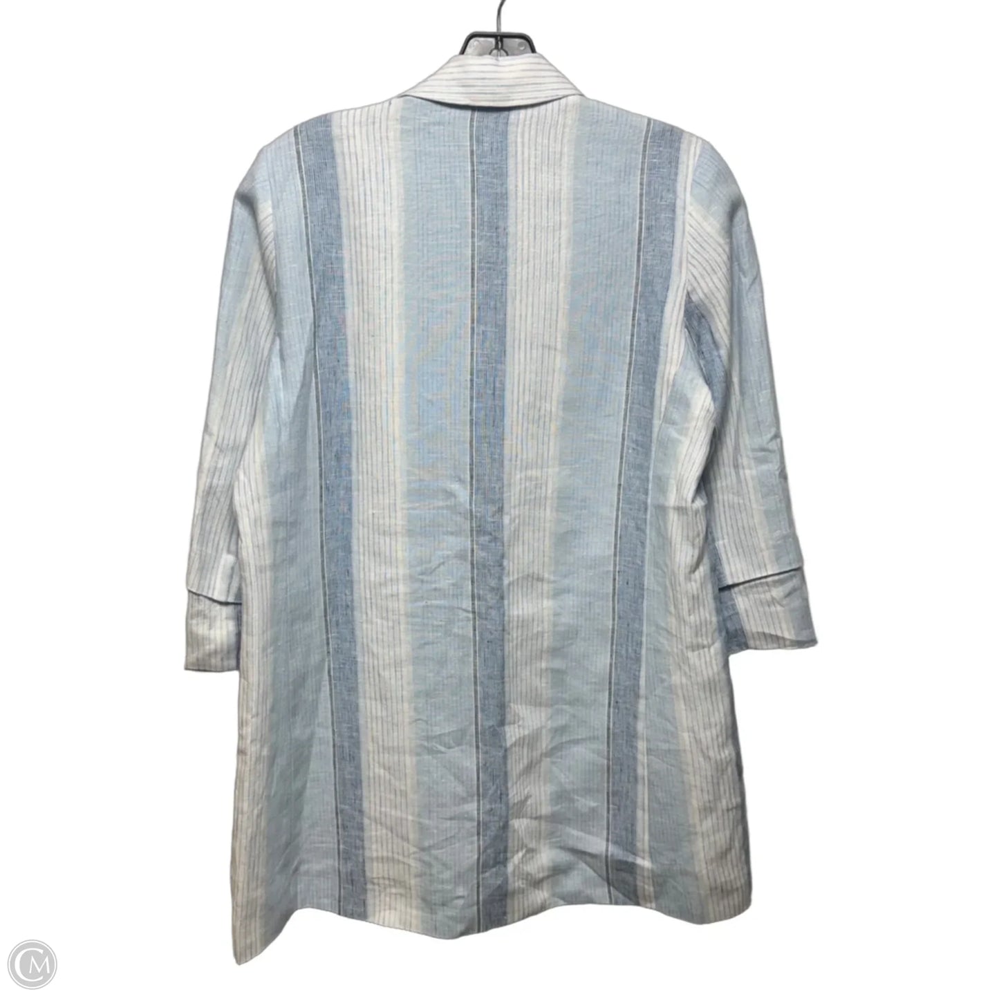 Linen Blazer By Boho Chic In Blue, Size: S
