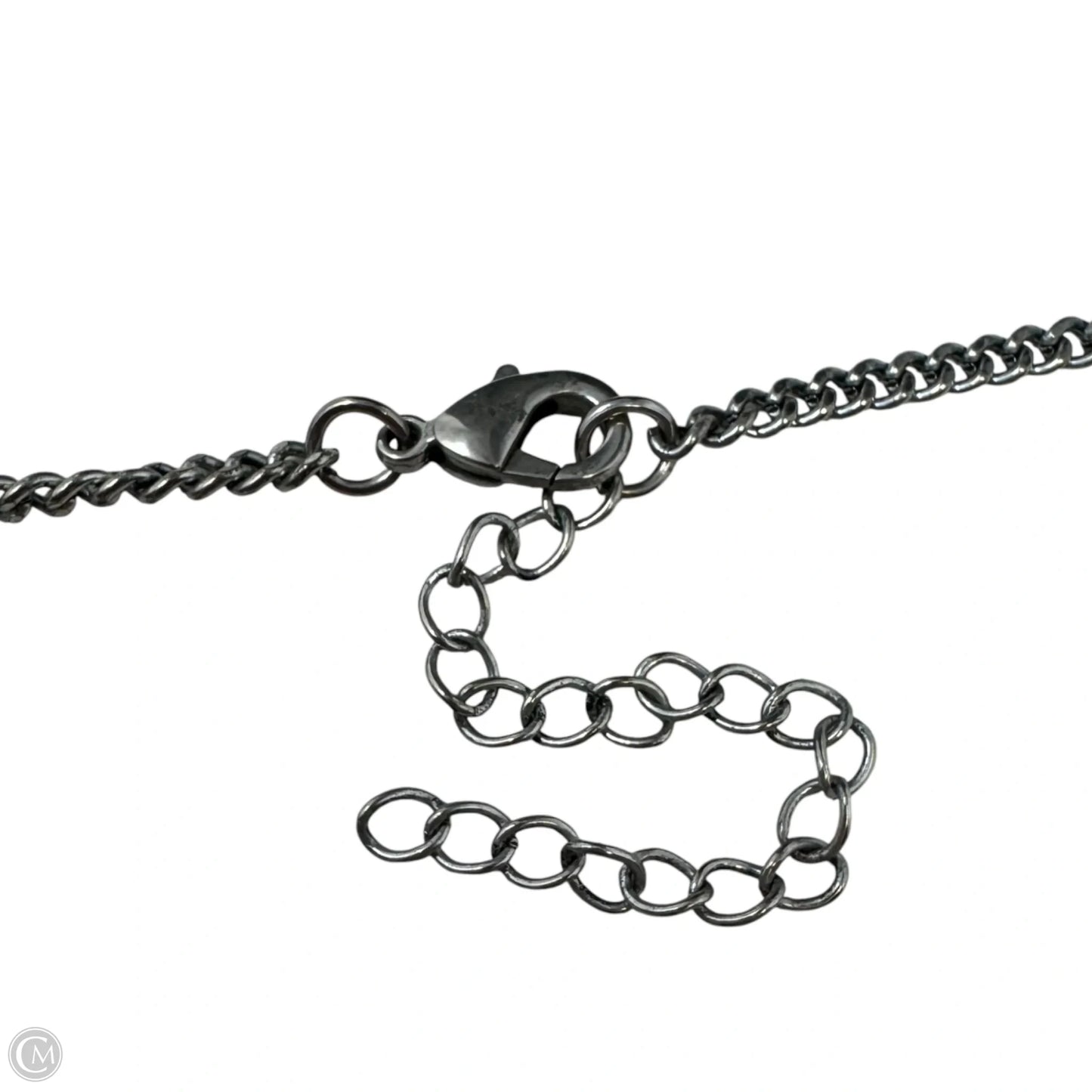 Tassel Bib Silver Tone Necklace