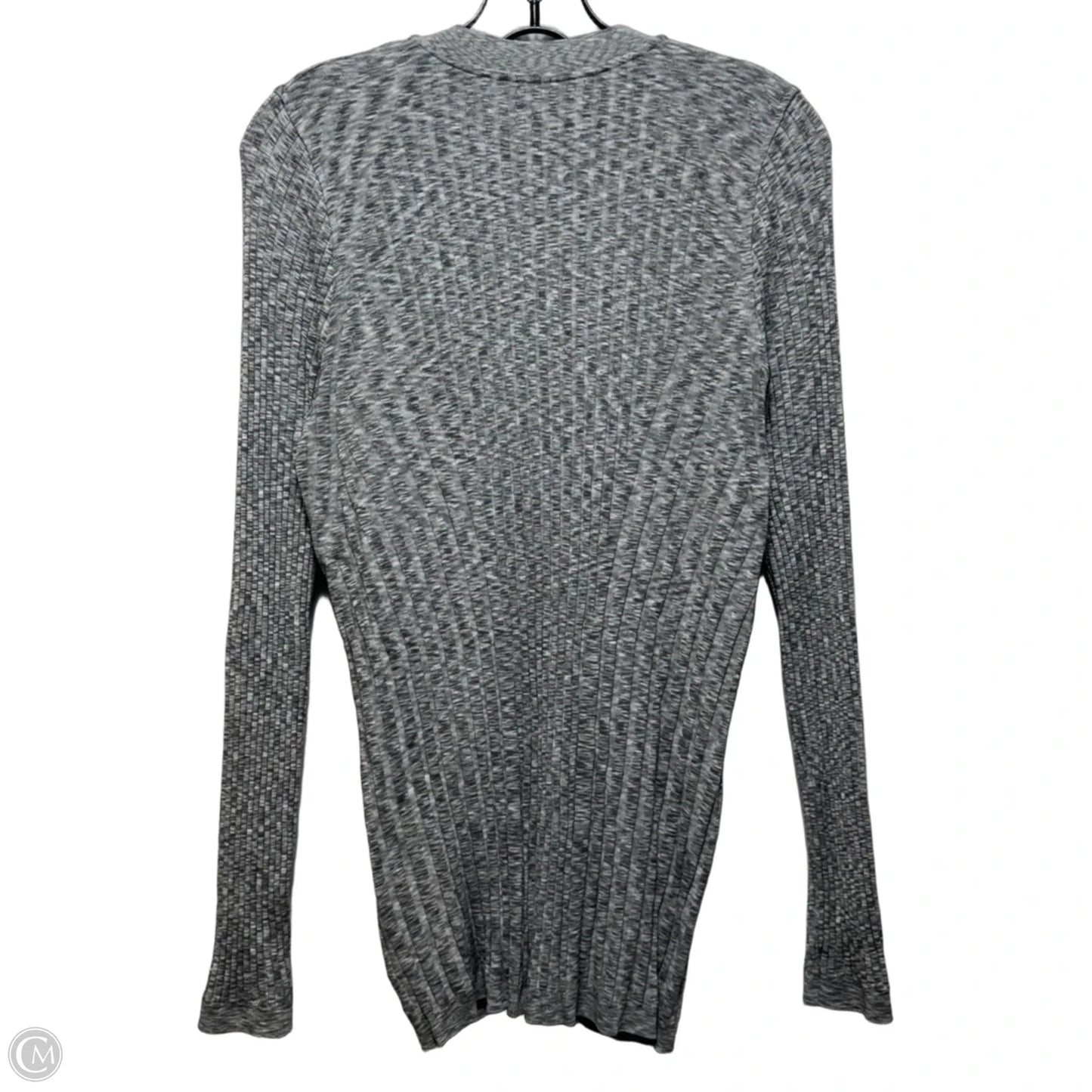 Sweater Cardigan By Athleta In Grey, Size: L