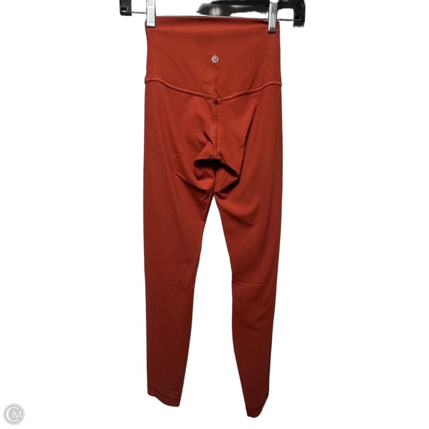 Athletic Leggings By Lululemon In Red, Size: 2