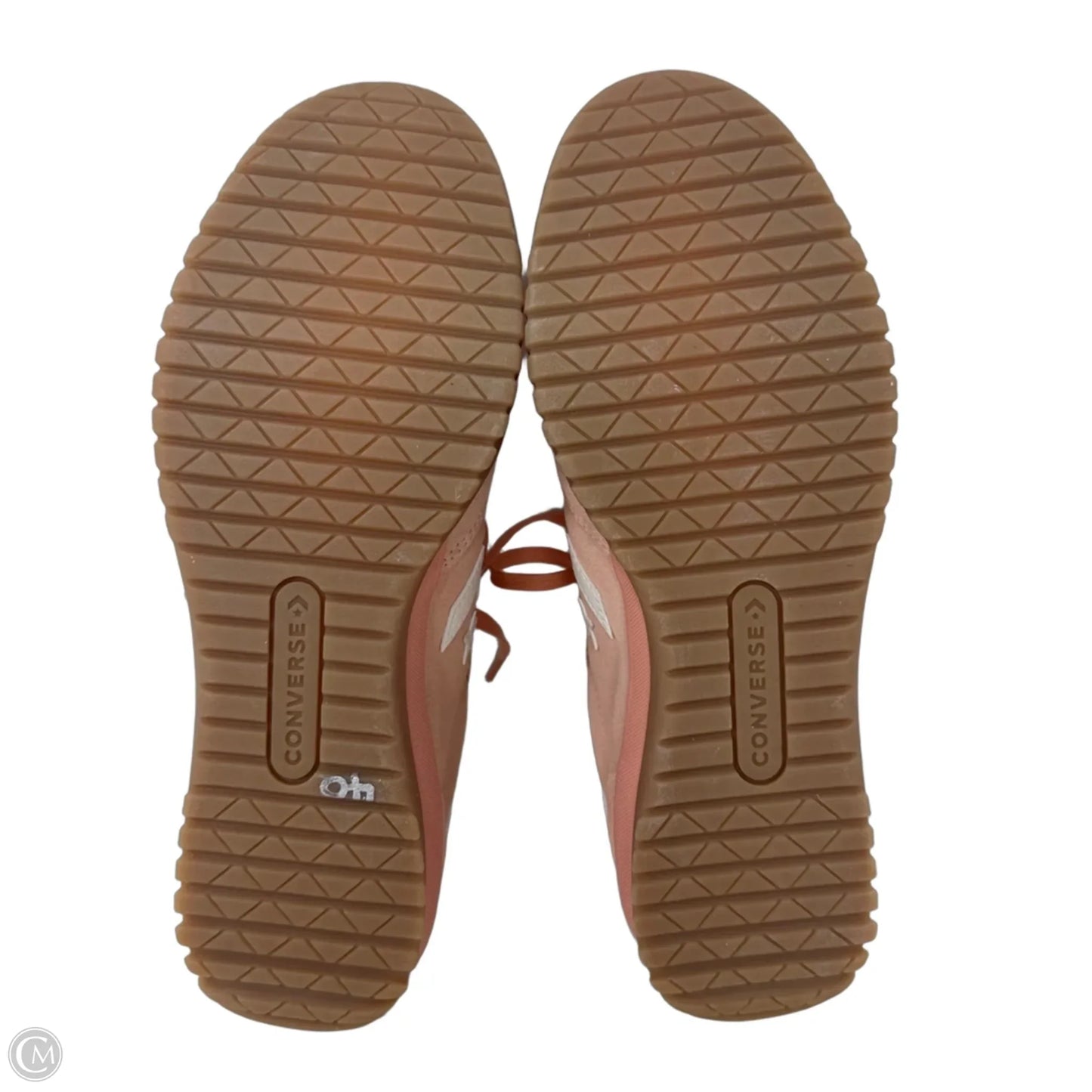 Run Star Trainer Shoes Sneakers By Converse In Peach, Size: 8
