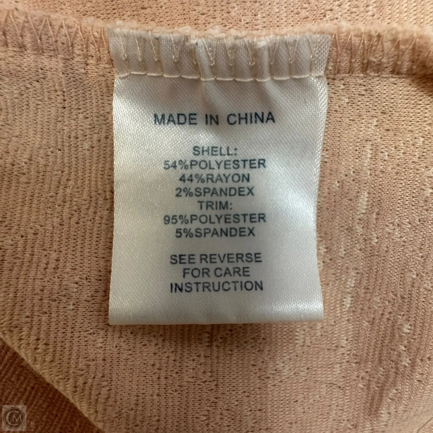 Dress Casual Short By Tyler Boe In Cream & White, Size: M