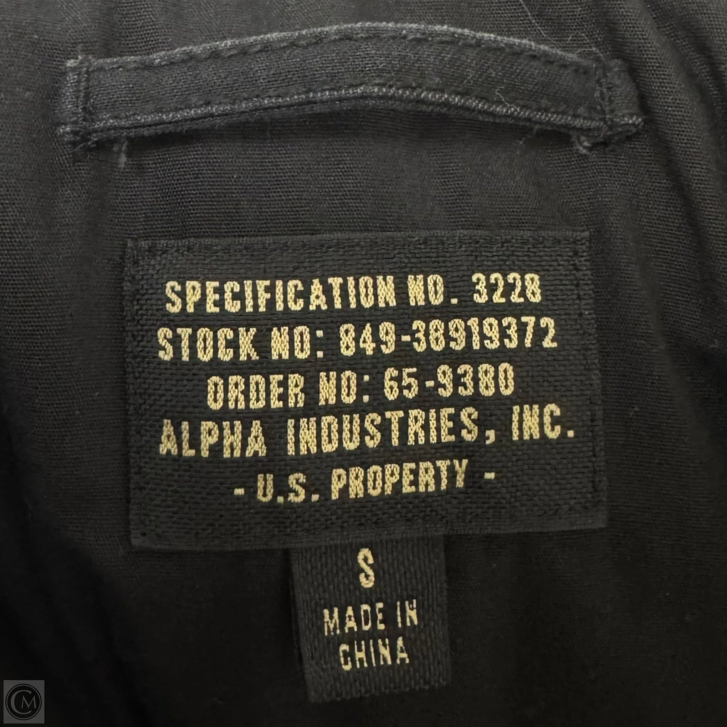 Field Jacket Utility By Alpha Industries In Black, Size: S