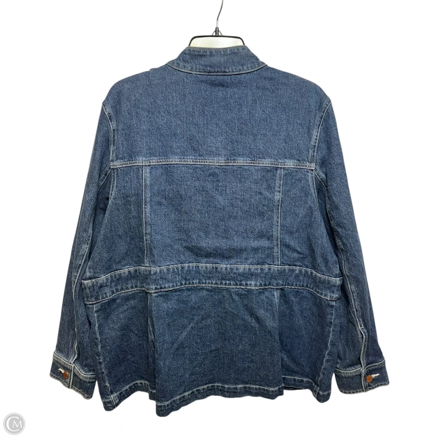 Jacket Denim By Lane Bryant In Blue Denim, Size: 18