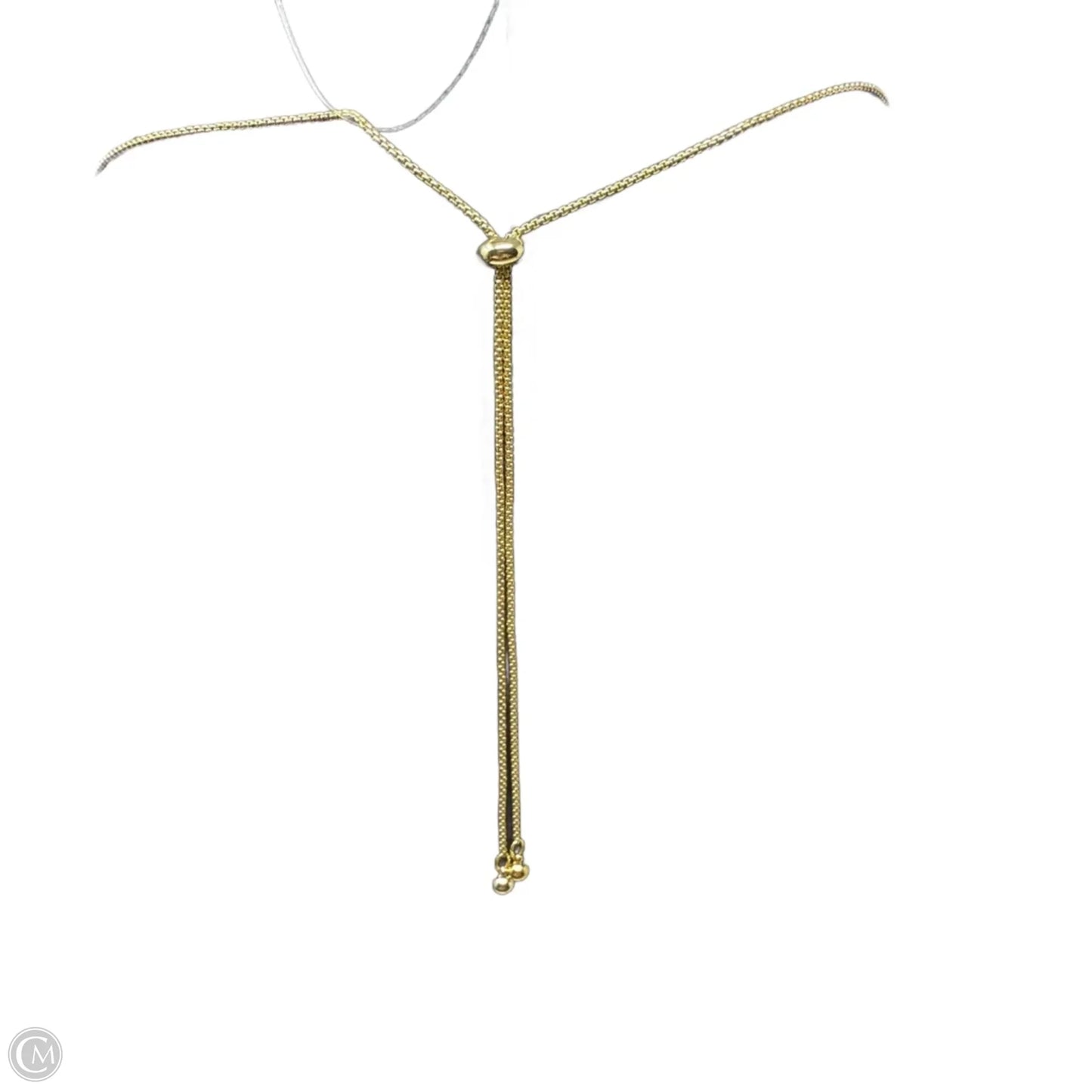 Crystal Curved Bar Necklace By Chicos