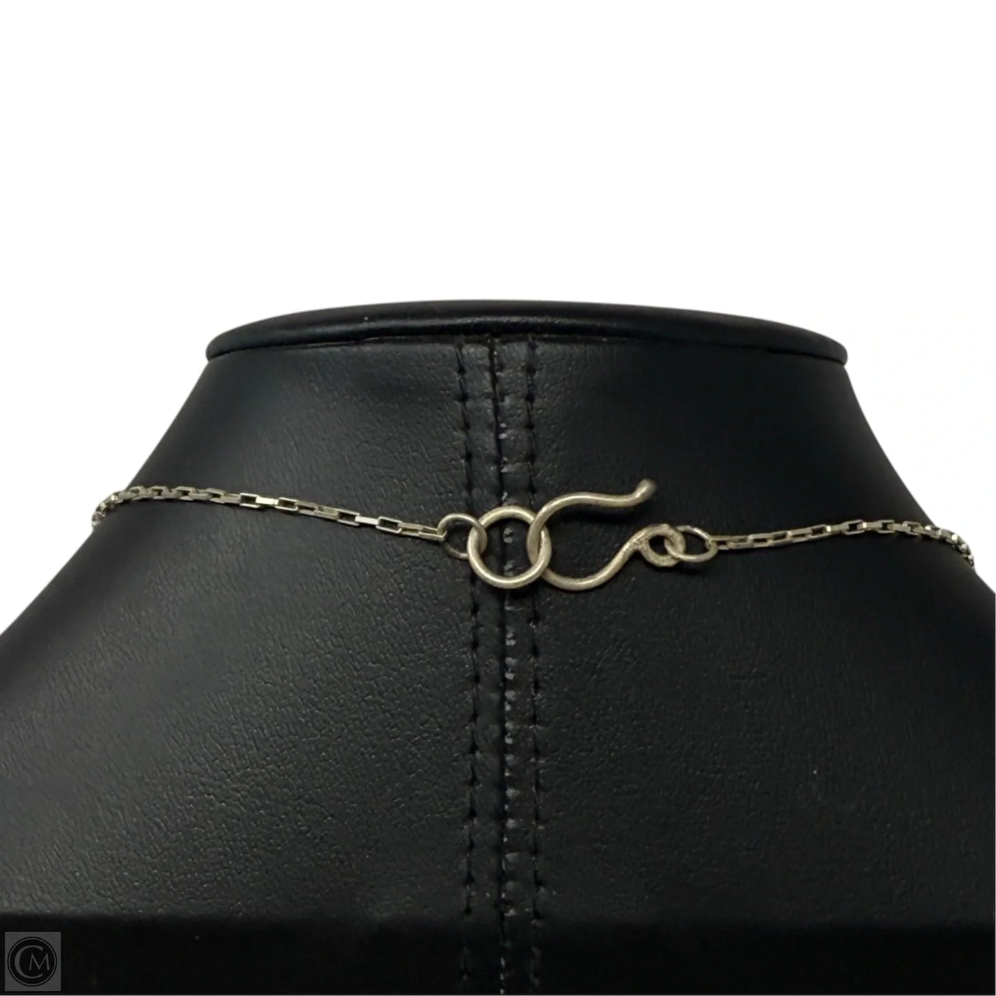Beaded & Metal Disc Pendant Necklace