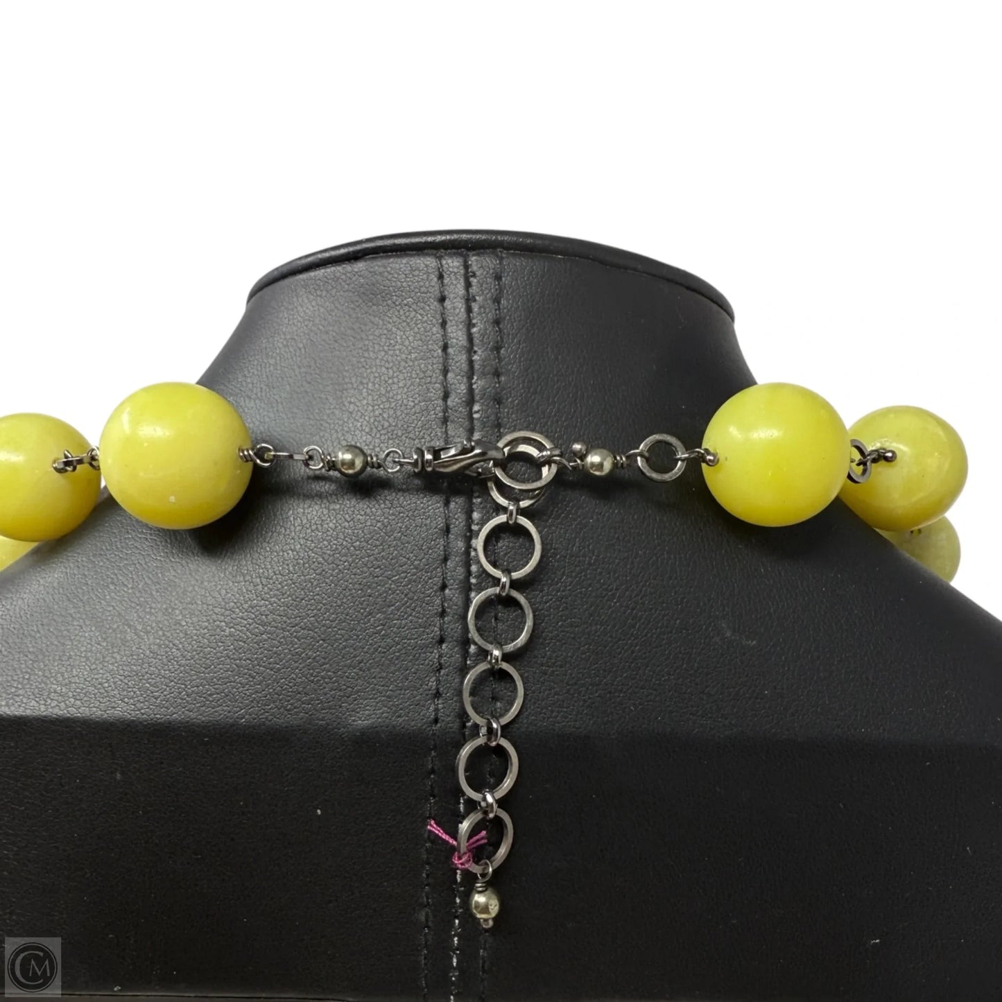 Chunky Serpentine Stone & Pyrite Beaded Collar Necklace