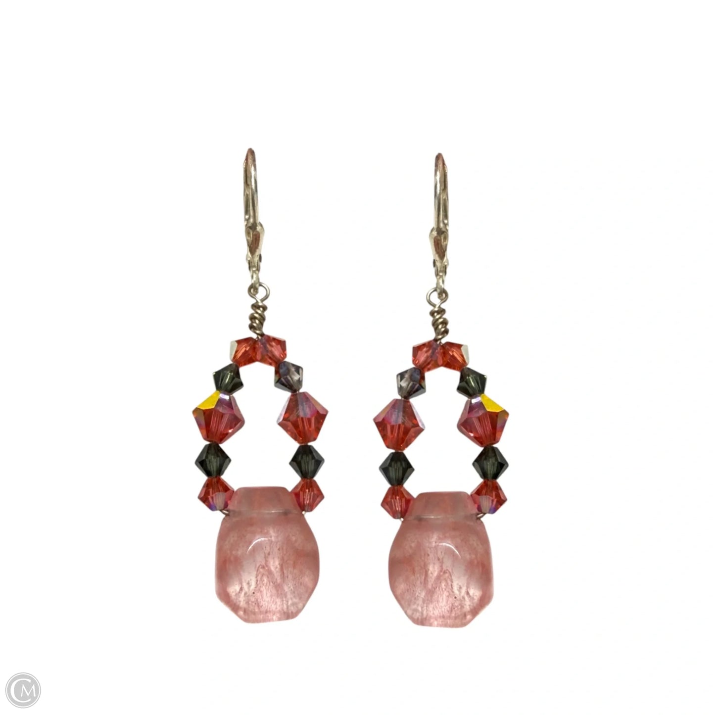 Mixed Beaded Dangle Earrings