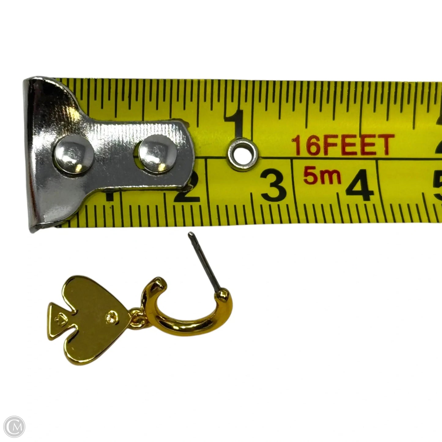 Spade Everyday Enamel Huggie Earrings Designer By Kate Spade