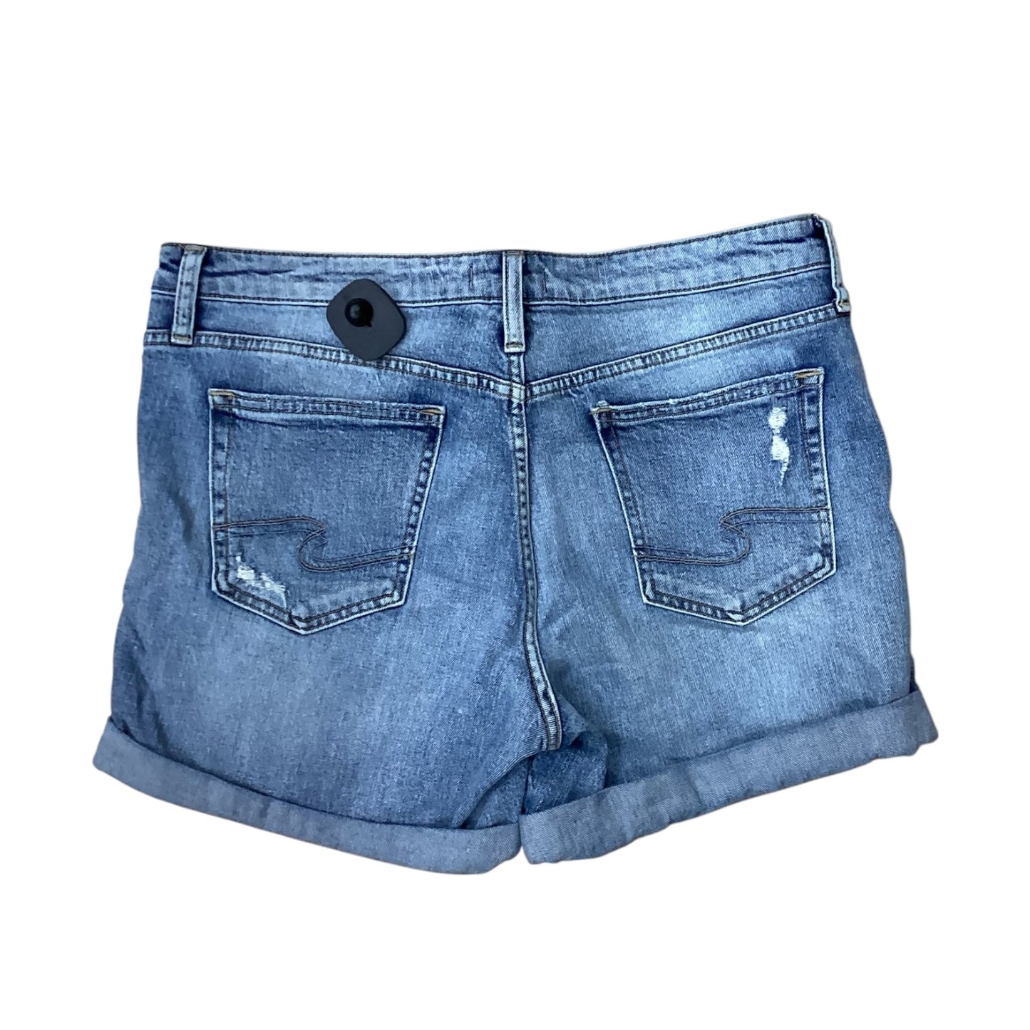 Shorts By Silver In Blue Denim, Size:6