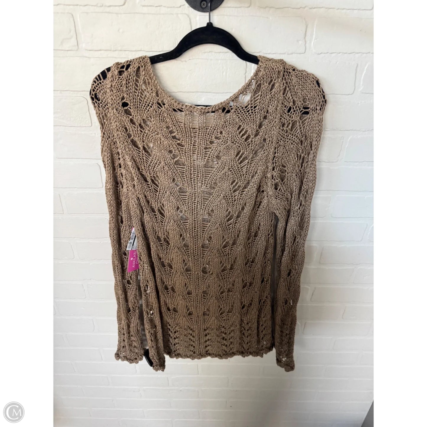 Sweater By Moth In Brown, Size: L
