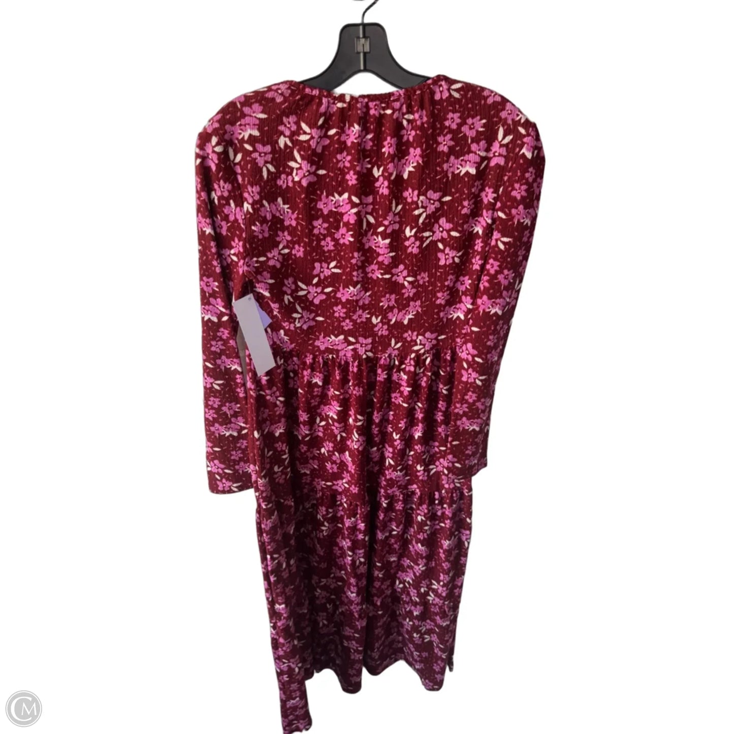 Dress Casual Midi By Free People In Red & White, Size: S
