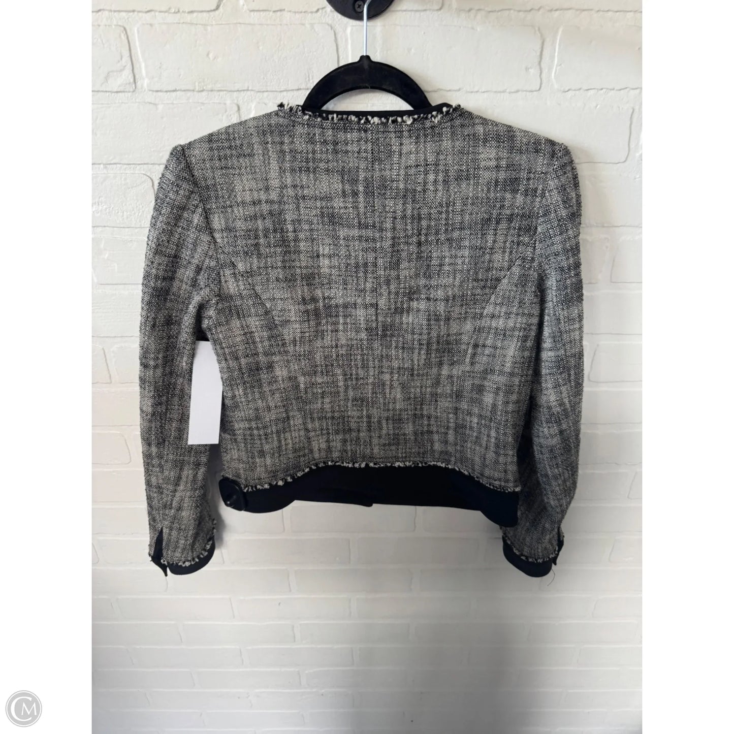 Blazer By Rachel Roy In Black & Grey, Size: S