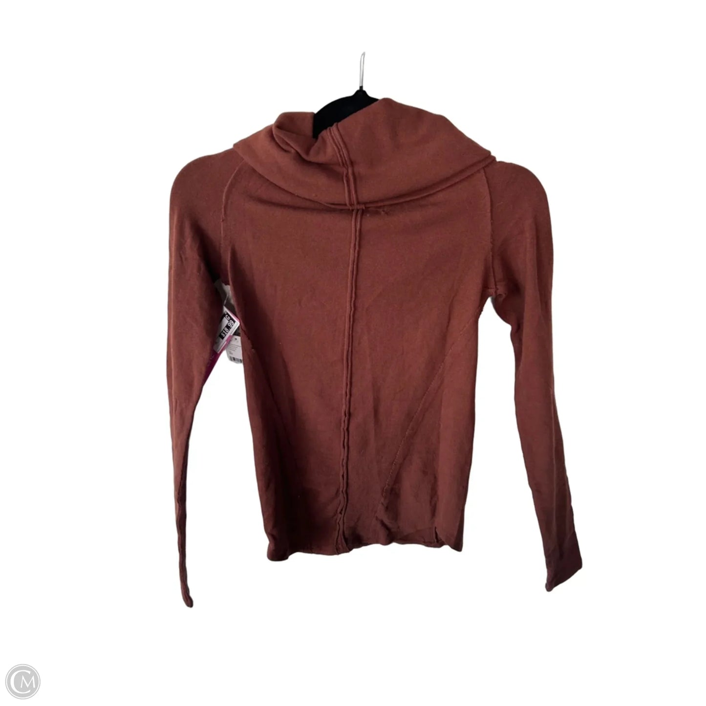 Top Long Sleeve By We The Free In Brown, Size: Xs