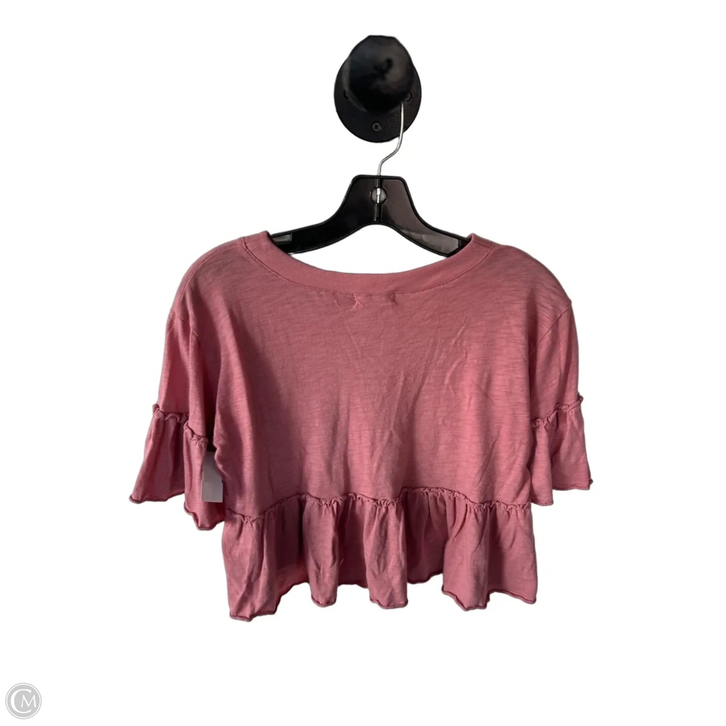 Top Short Sleeve By Altard State In Pink, Size: S