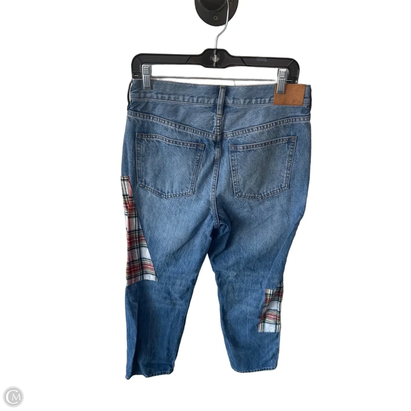 Jeans Straight By J. Crew In Blue Denim, Size: 6