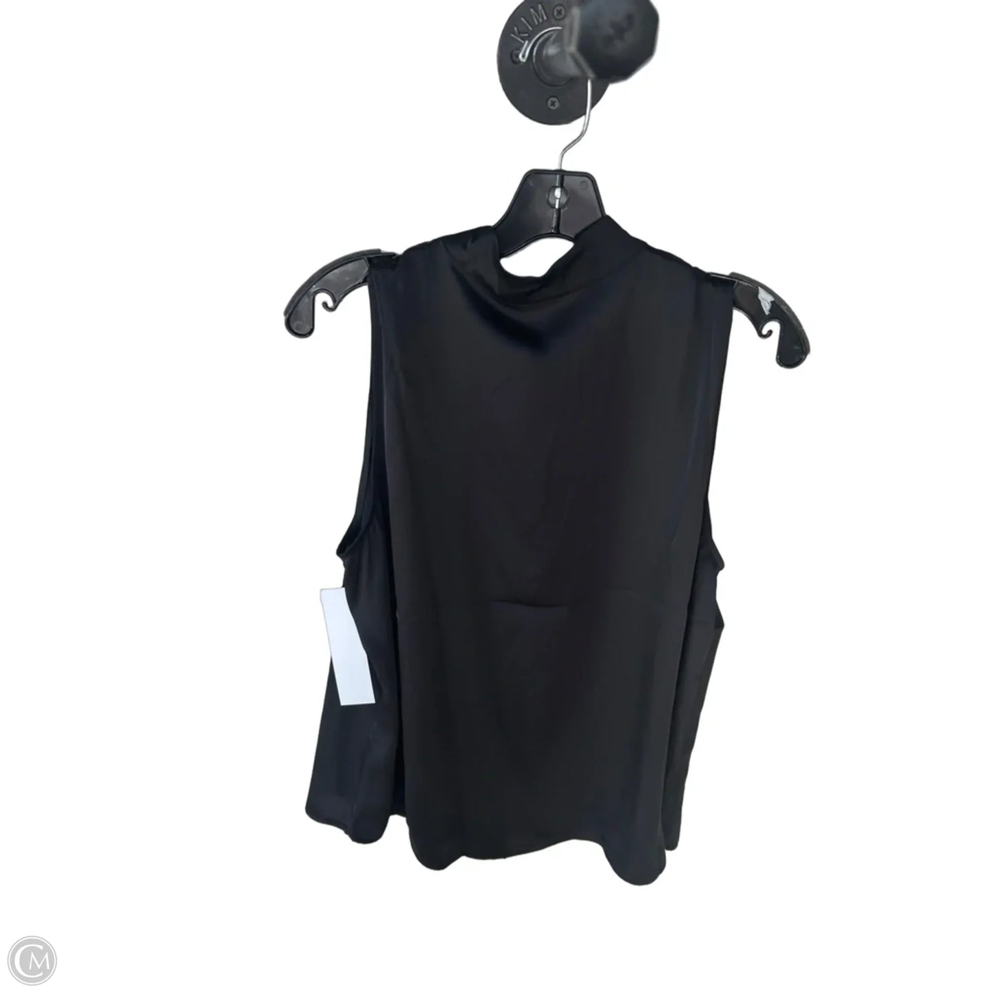 Top Sleeveless By Cabi In Black, Size: L