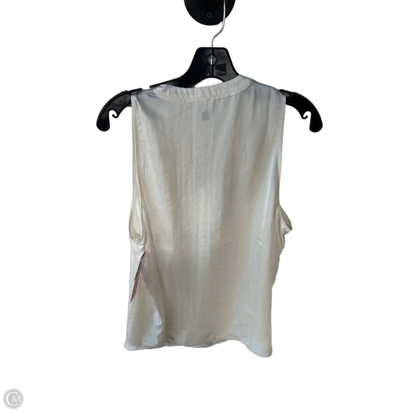 Top Sleeveless By Cabi In Cream, Size: Xl