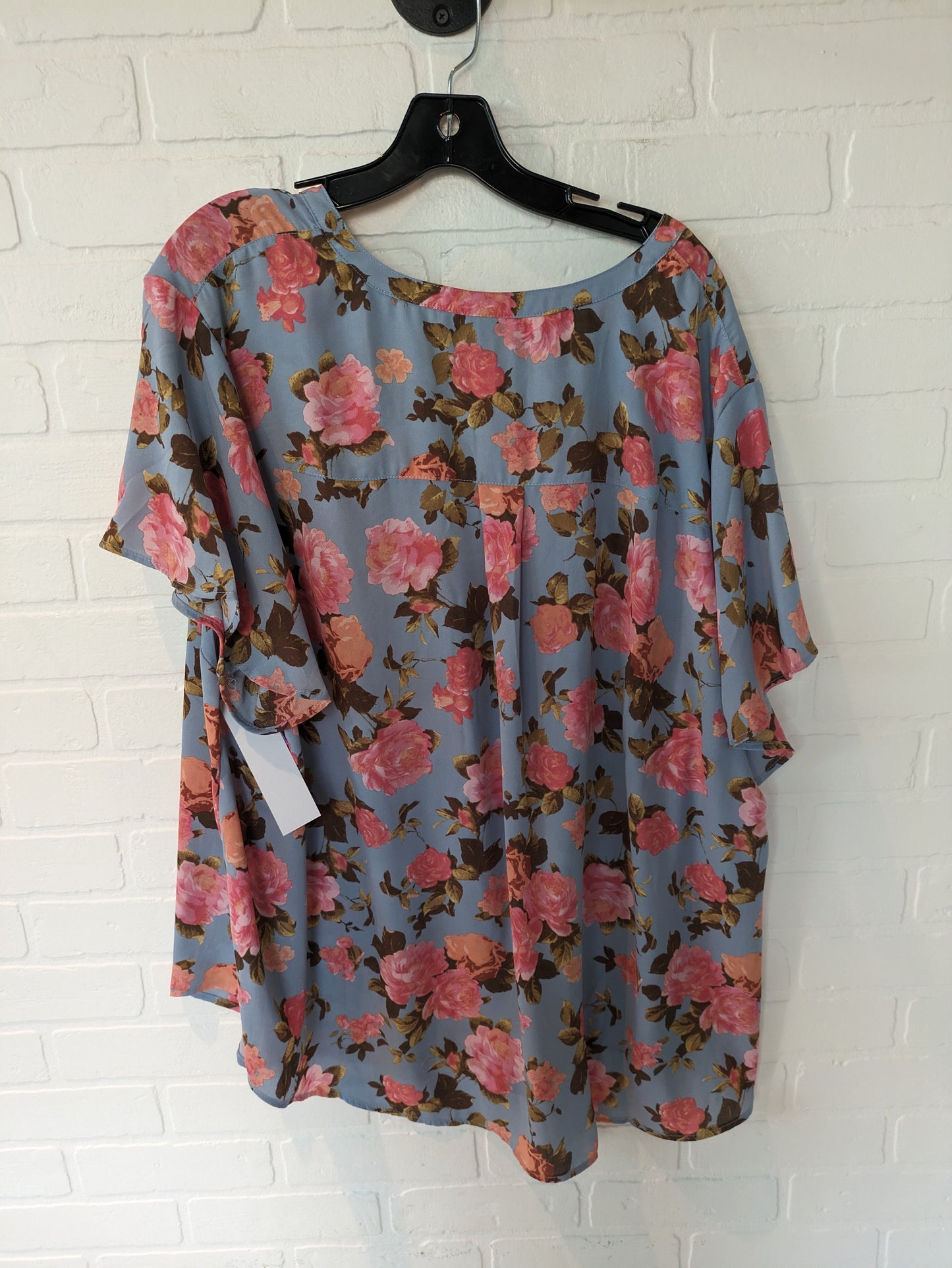 Blouse Short Sleeve By Torrid Size: 4x