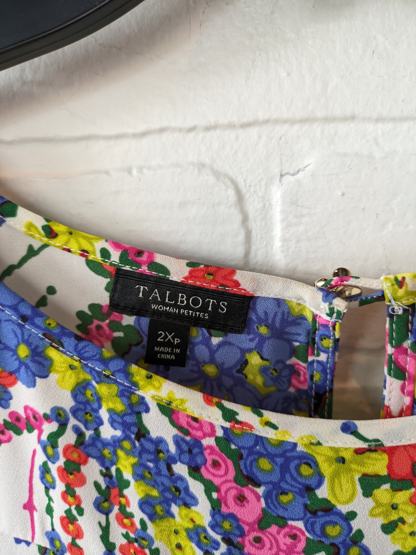 Blouse Short Sleeve By Talbots Size: 2x