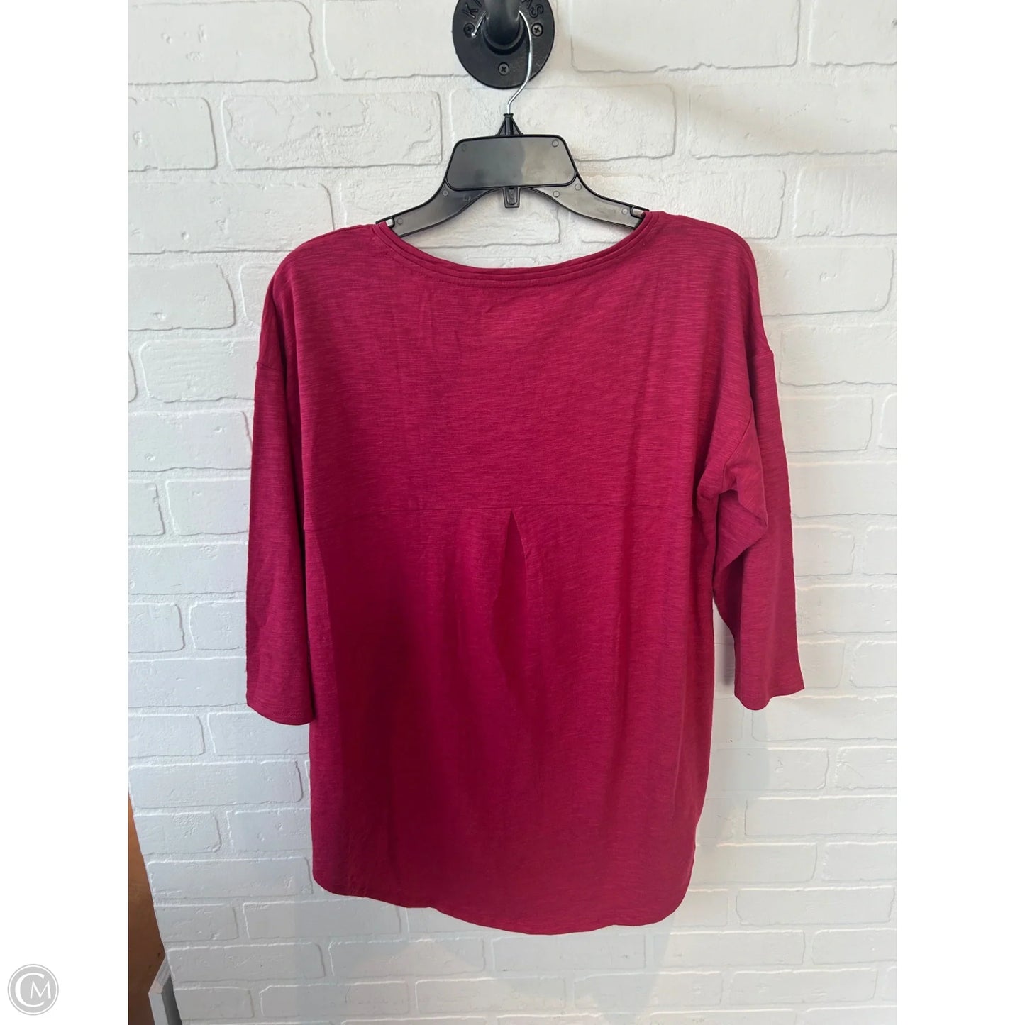 Tunic 3/4 Sleeve By Chicos In Pink, Size: M