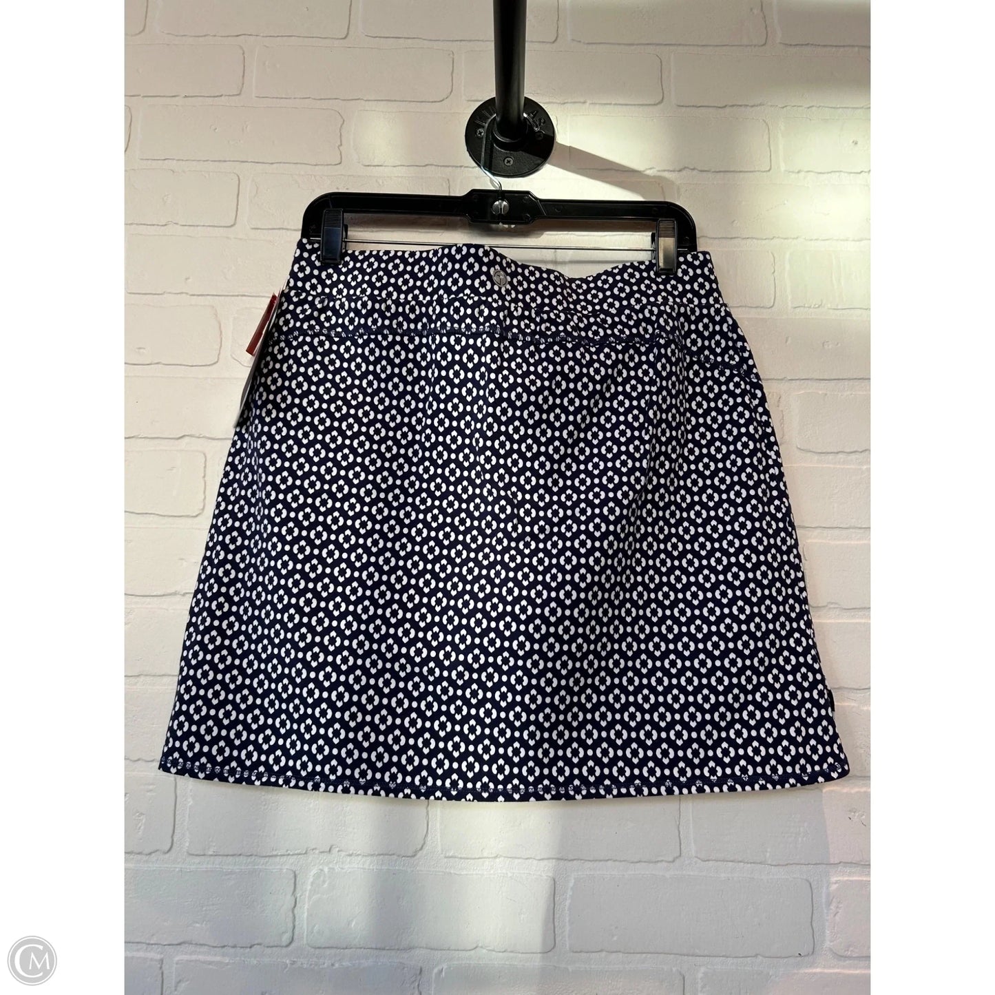 Skort By Talbots In Blue & White, Size: 10p