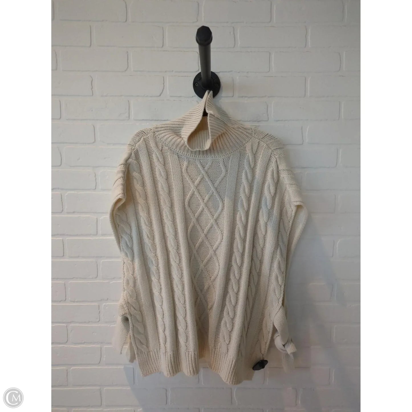 Poncho By World Market In Cream, Size: Osfm