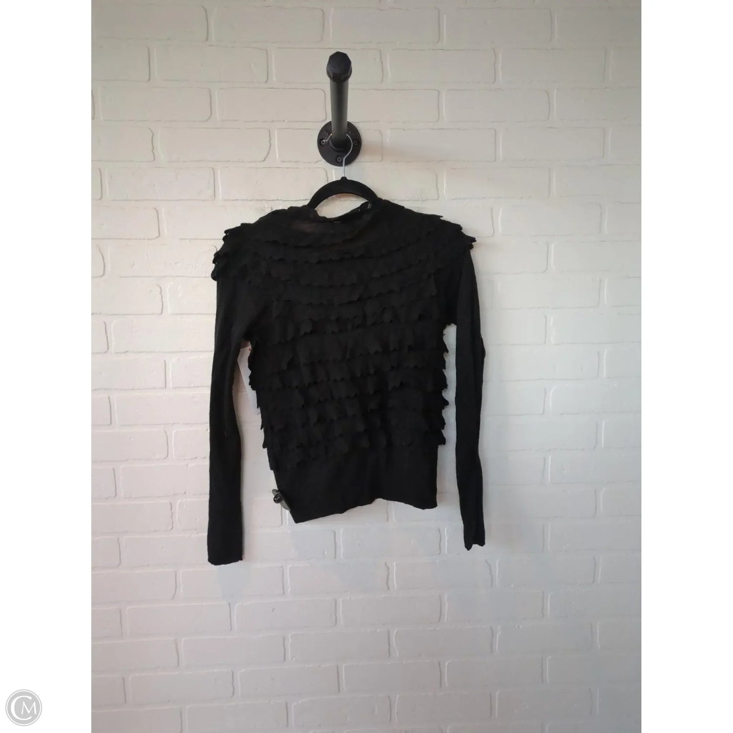 Sweater Cardigan By Leifsdottir In Black, Size: S