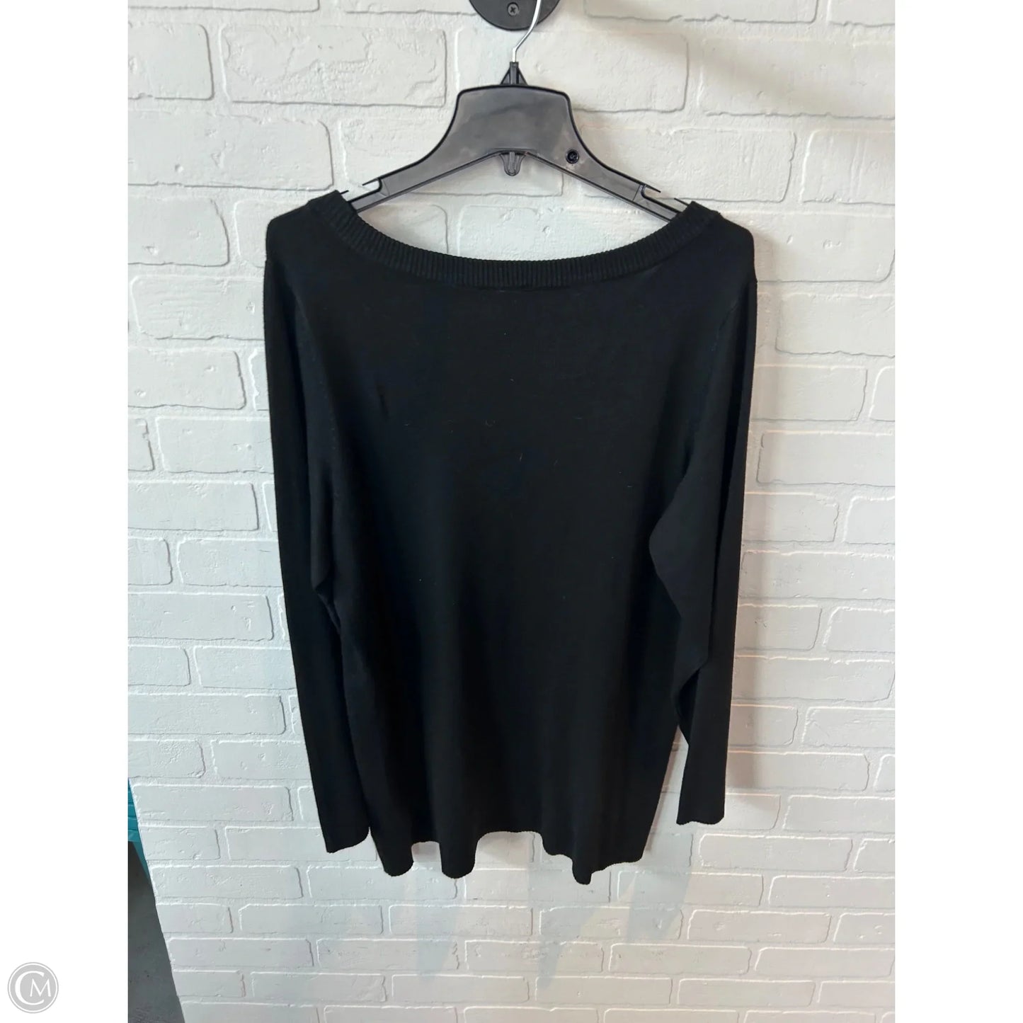 Sweater By Torrid In Black, Size: 2x