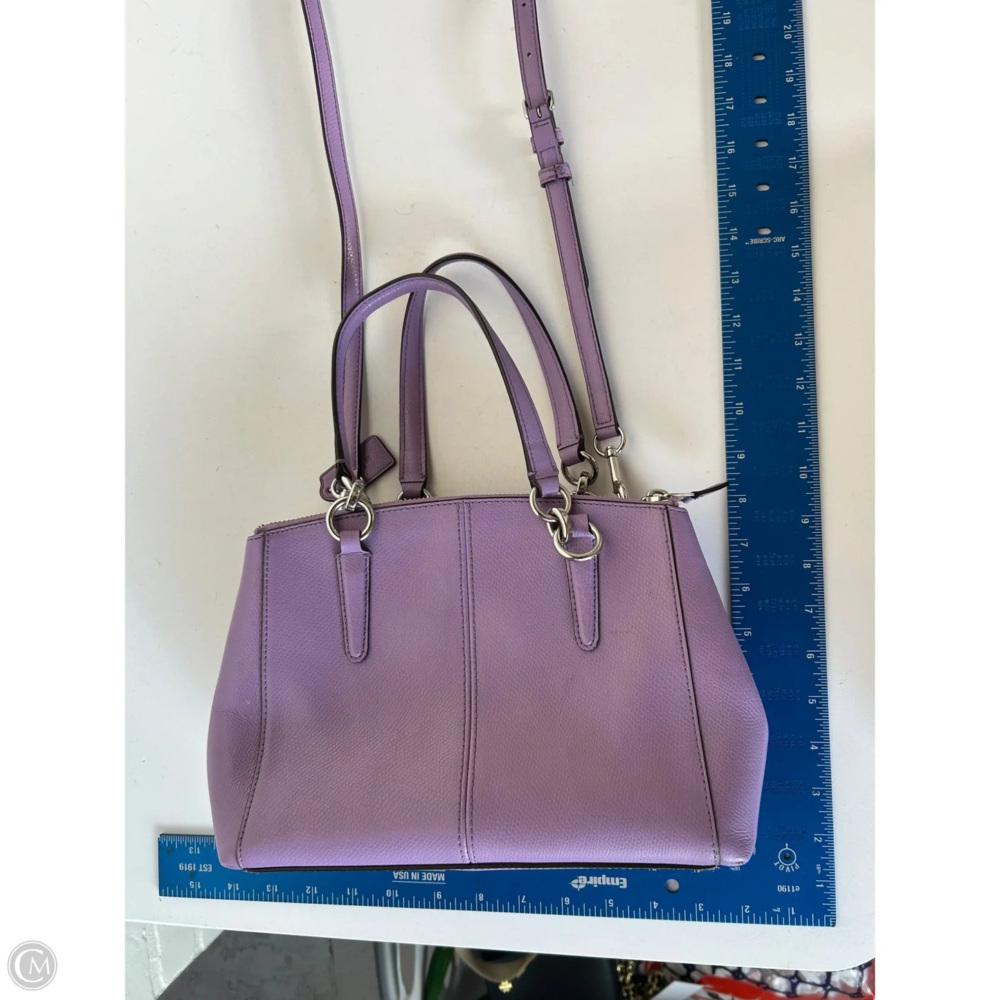 Handbag Designer By Coach, Size: Medium