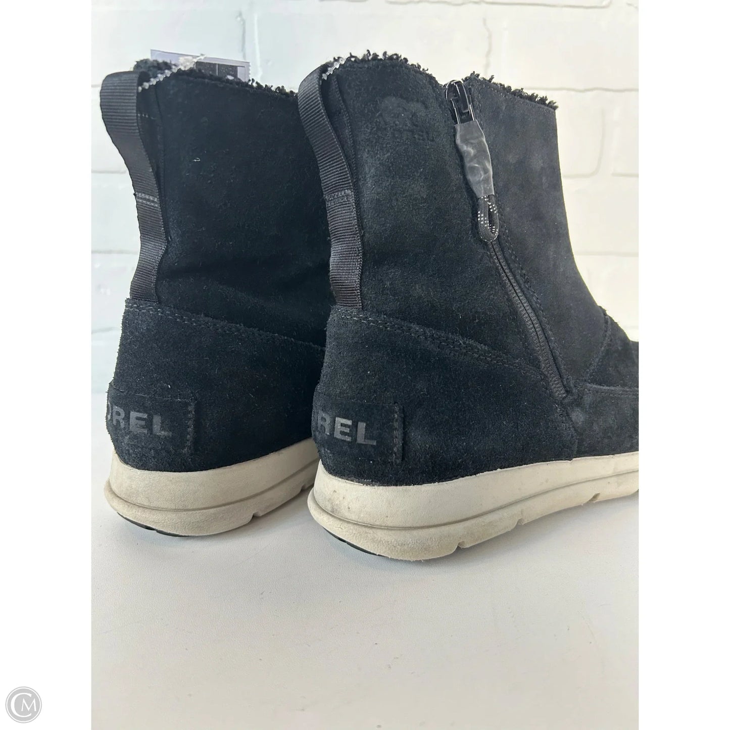 Boots Ankle Flats By Sorel In Black, Size: 8