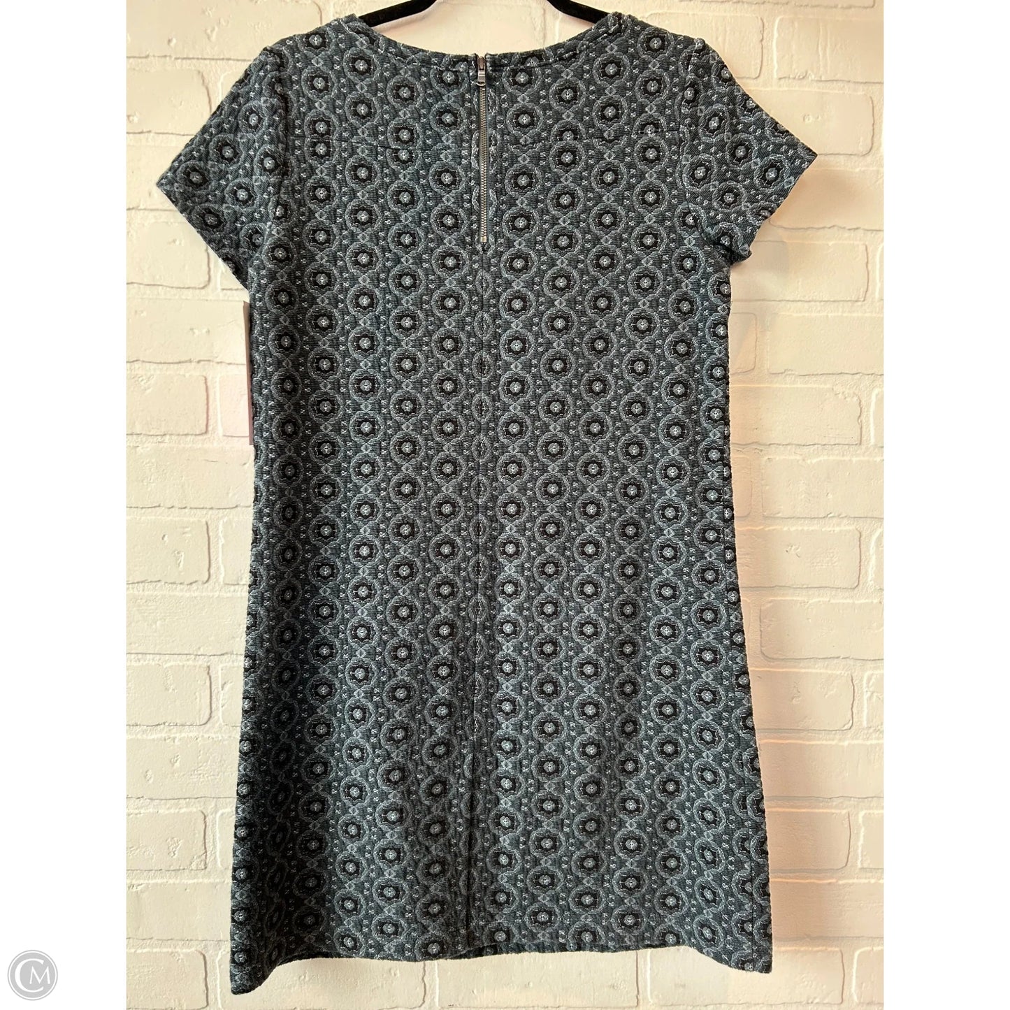 Dress Work By Loft In Black & Blue, Size: Xs