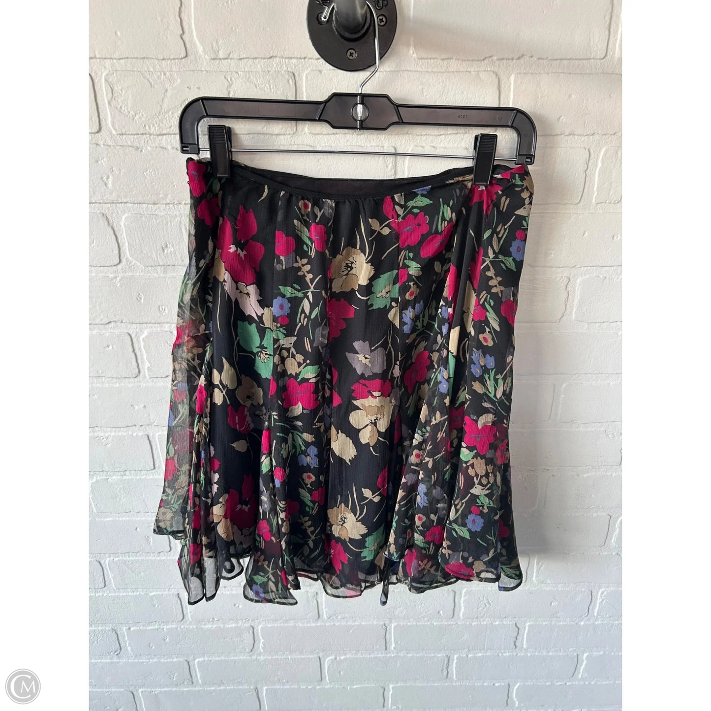 Skirt Mini & Short By Lauren By Ralph Lauren In Black & Red, Size: 2p