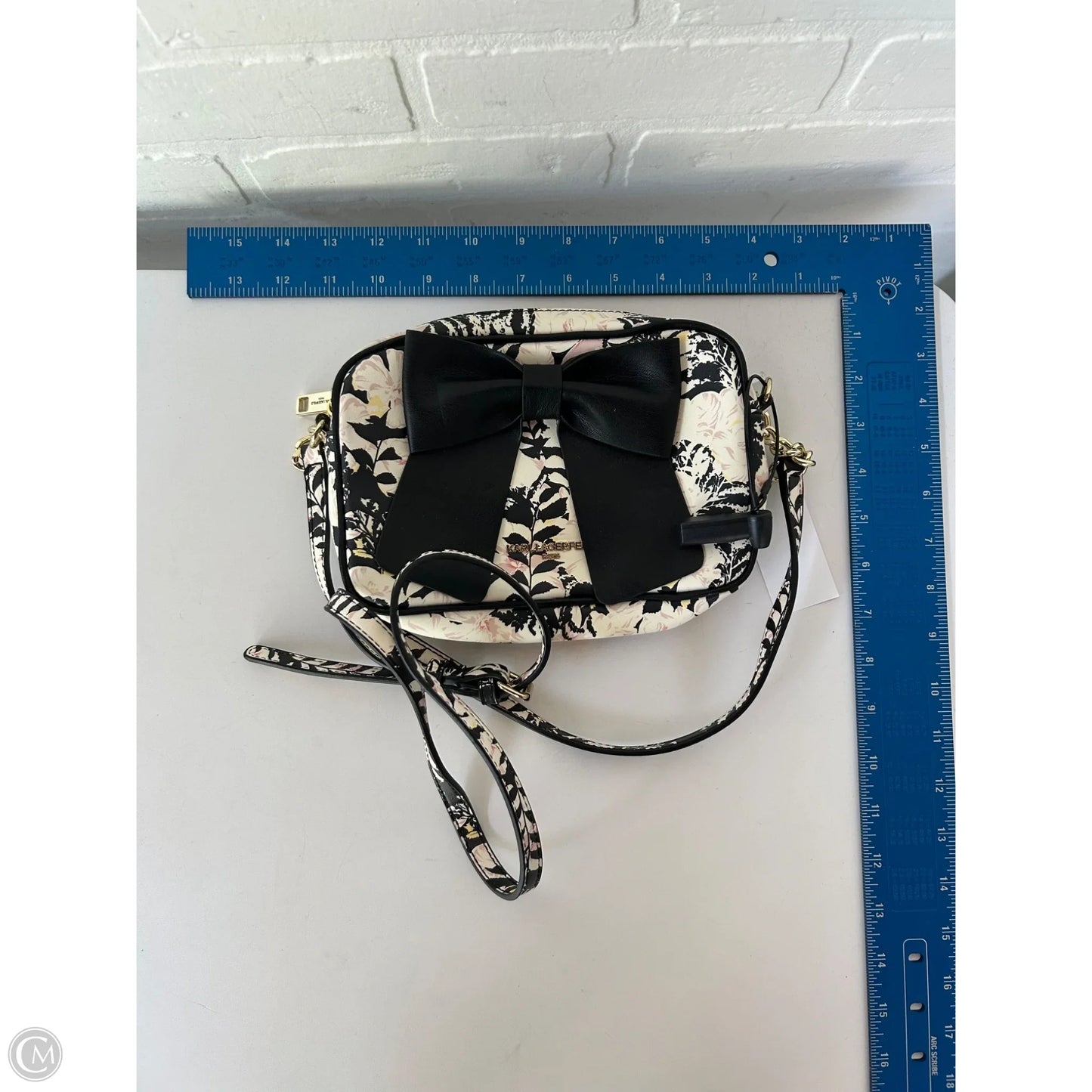 Crossbody Designer By Karl Lagerfeld, Size: Small
