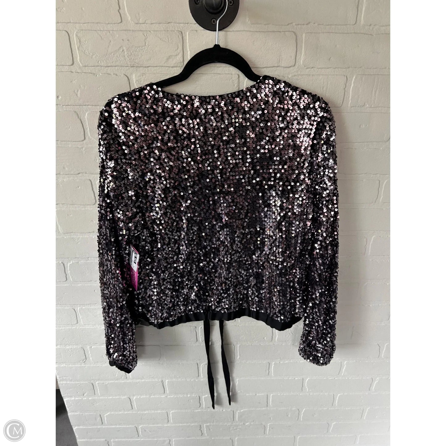 Jacket Other By Gap In Black & Purple, Size: M