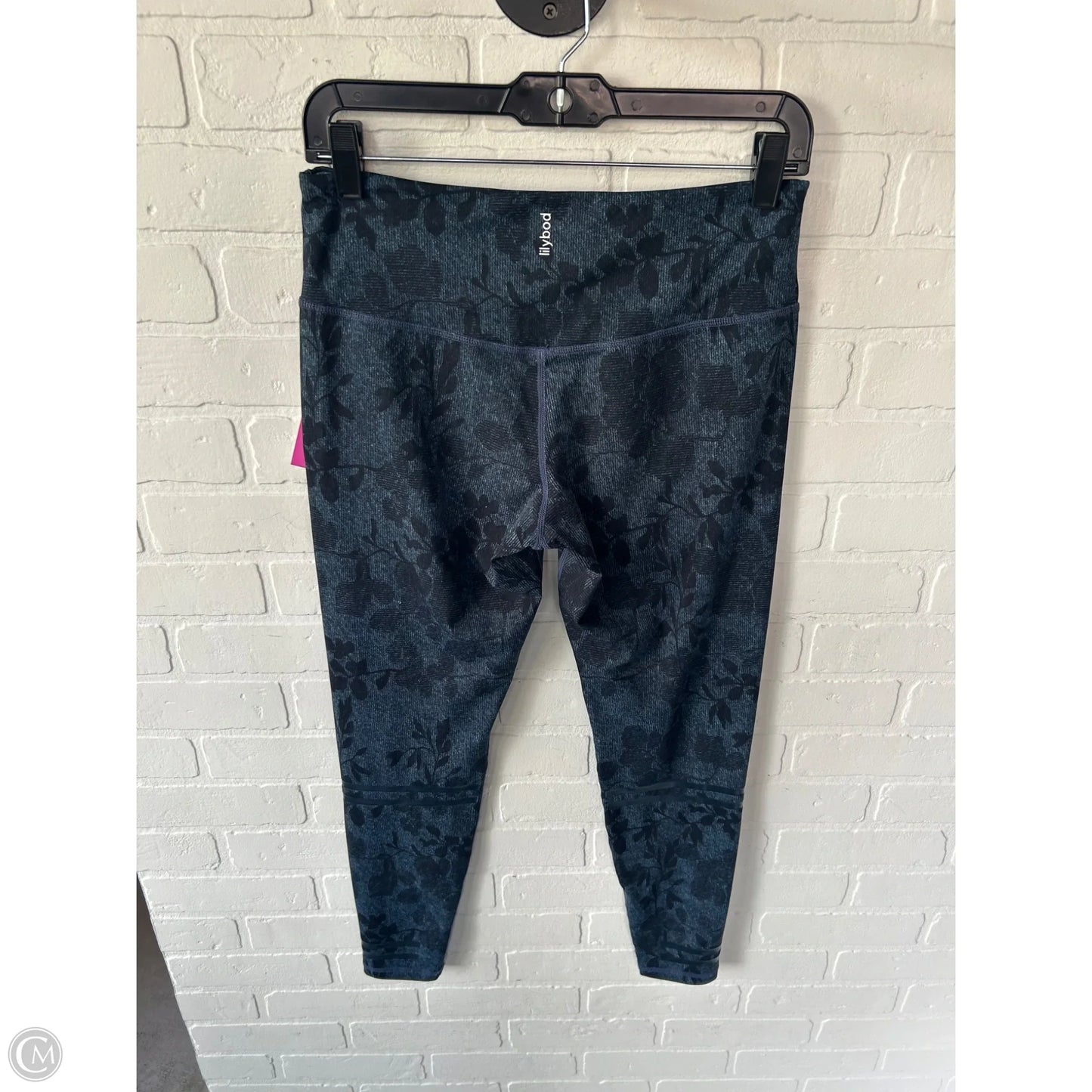 Athletic Leggings By Clothes Mentor In Black & Blue, Size: 12