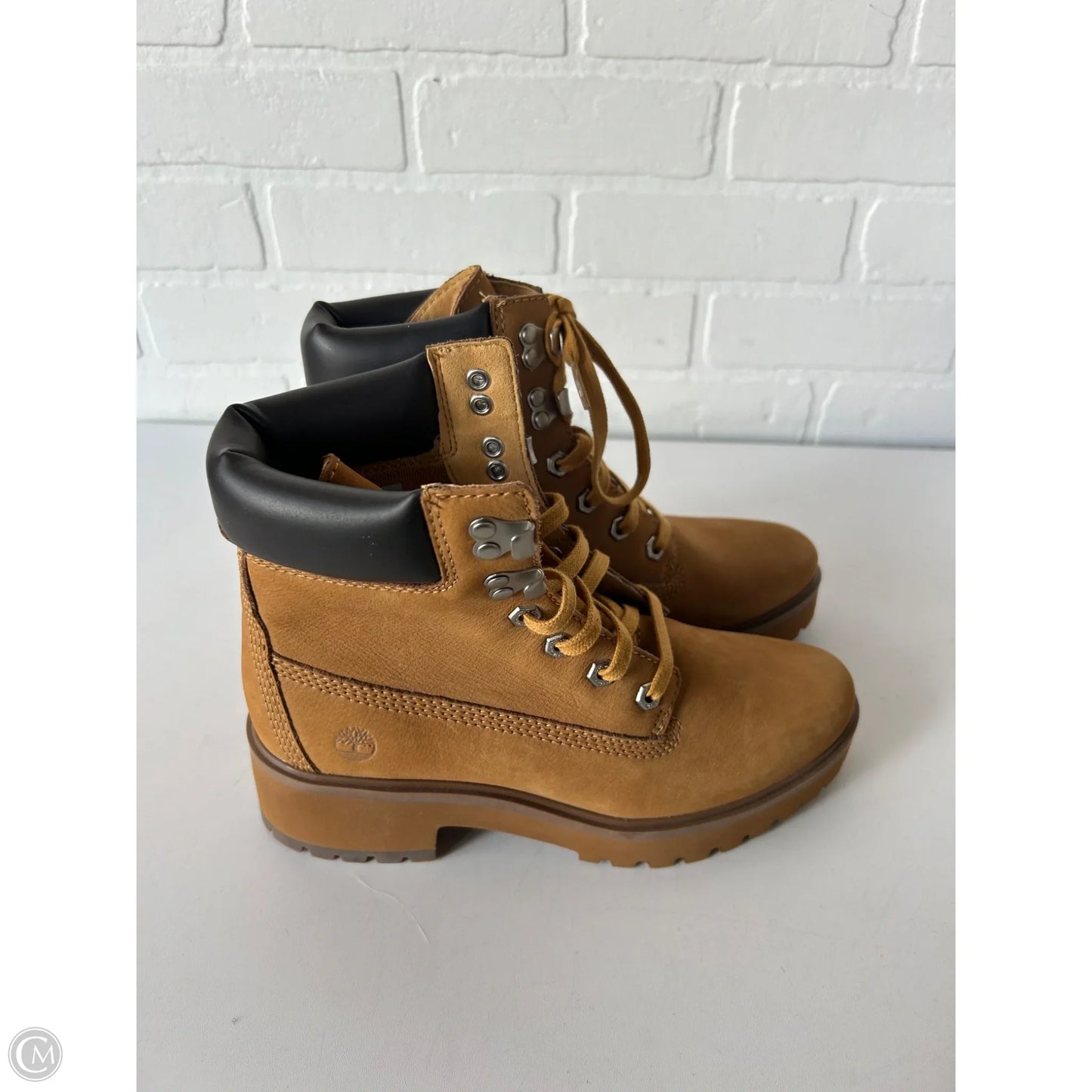 Boots Ankle Flats By Timberland In Tan, Size: 8