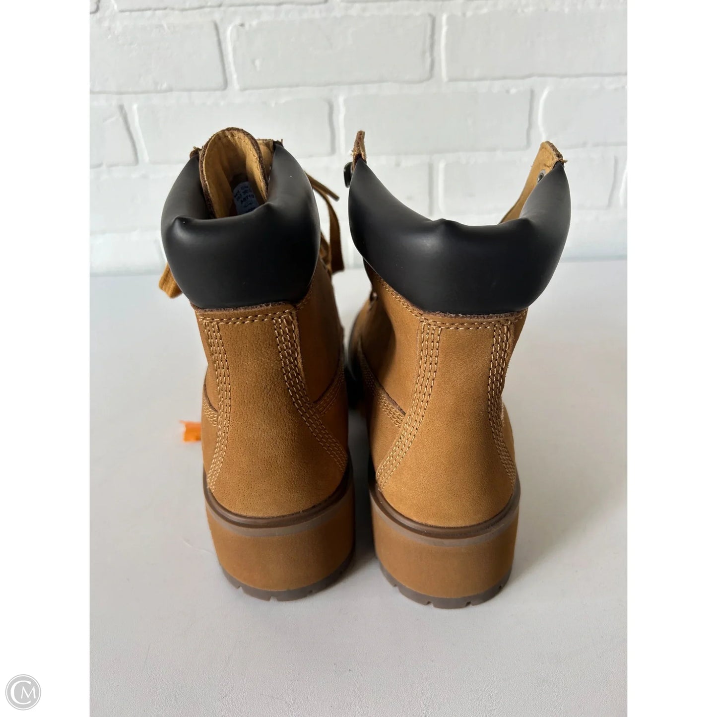 Boots Ankle Flats By Timberland In Tan, Size: 8