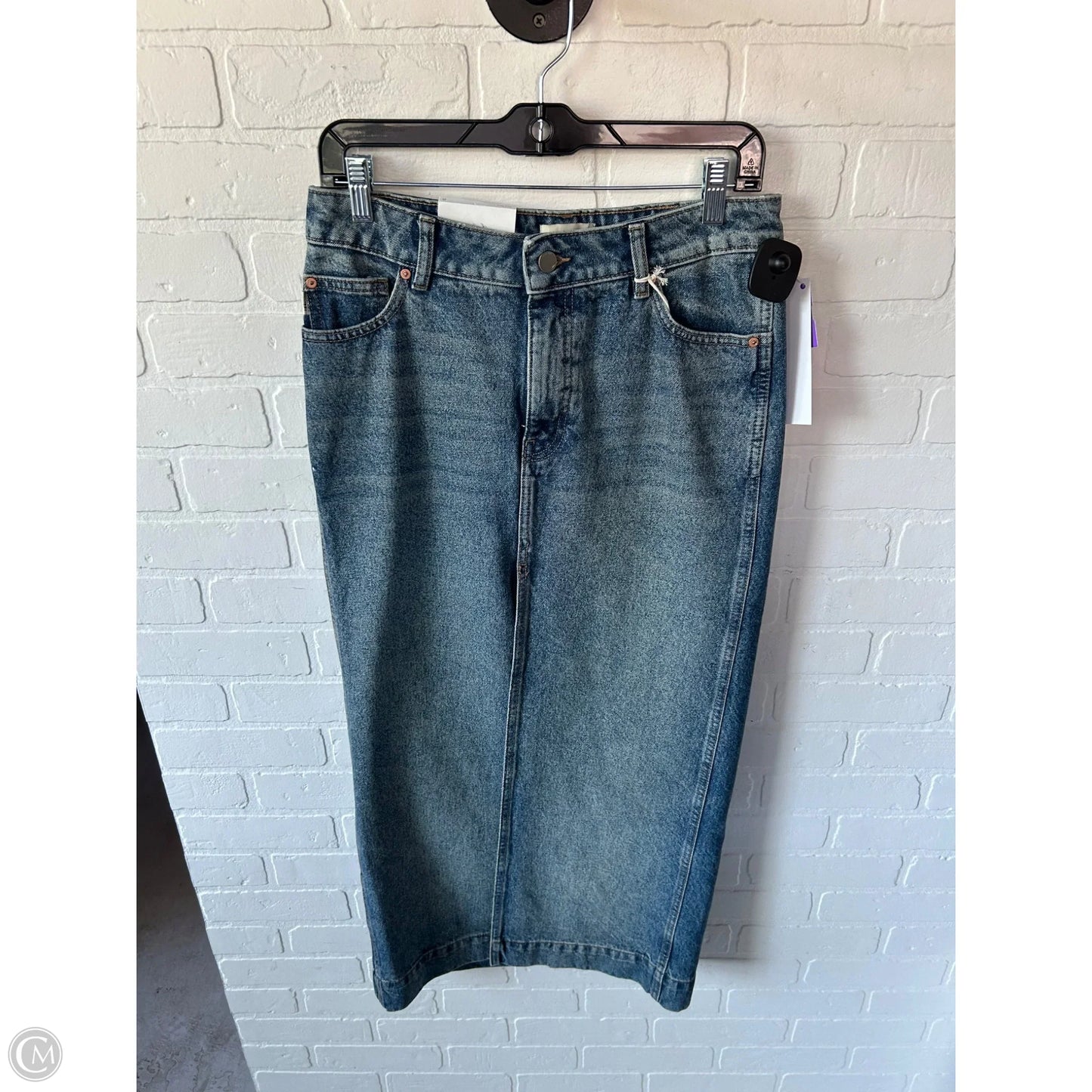 Skirt Maxi By Dl1961 In Blue Denim, Size: 2