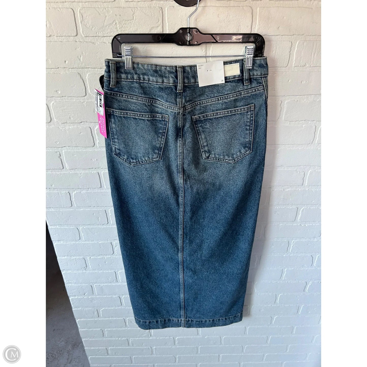 Skirt Maxi By Dl1961 In Blue Denim, Size: 2
