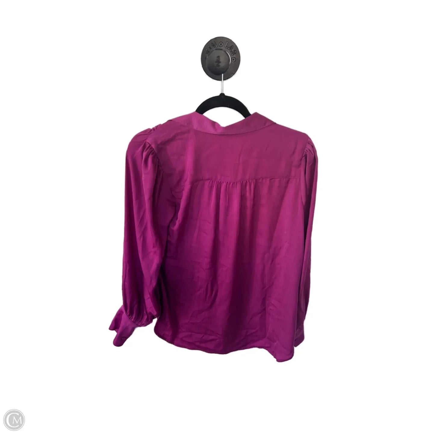 Top Long Sleeve By Banana Republic In Pink, Size: S