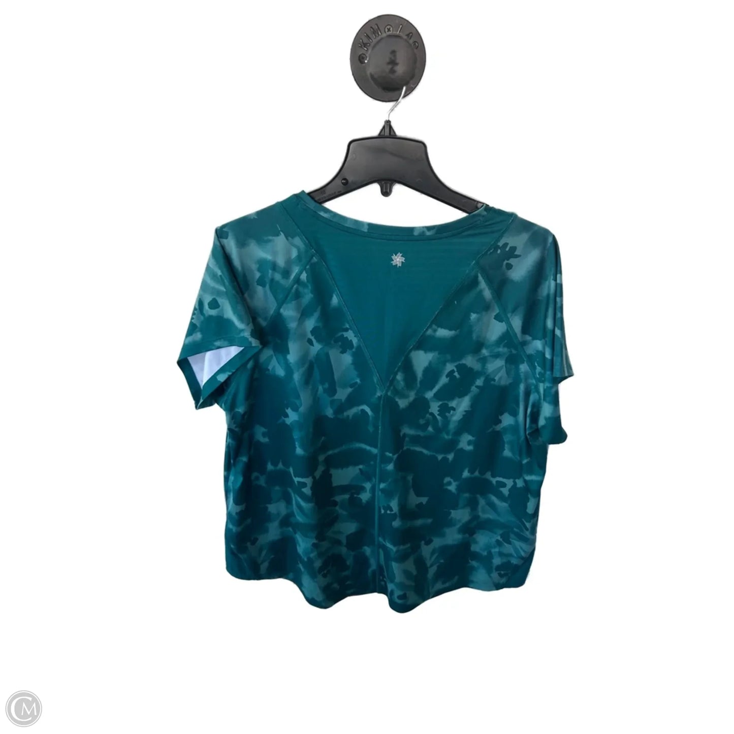 Athletic Top Short Sleeve By Tek Gear In Green, Size: Xxl